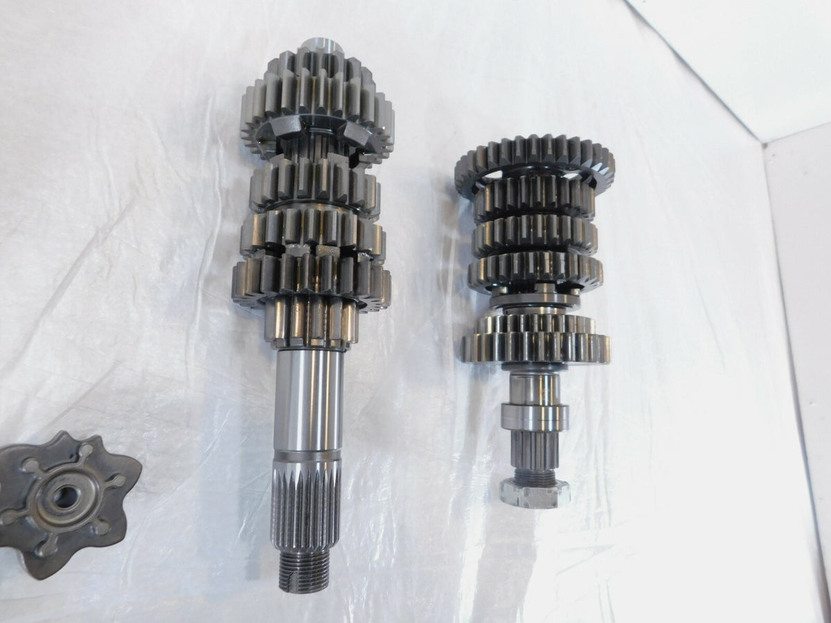 Indian Scout Bobber & 1200 Transmission Gears & Shifter Drum & Fork Assembly - C3 Cycle