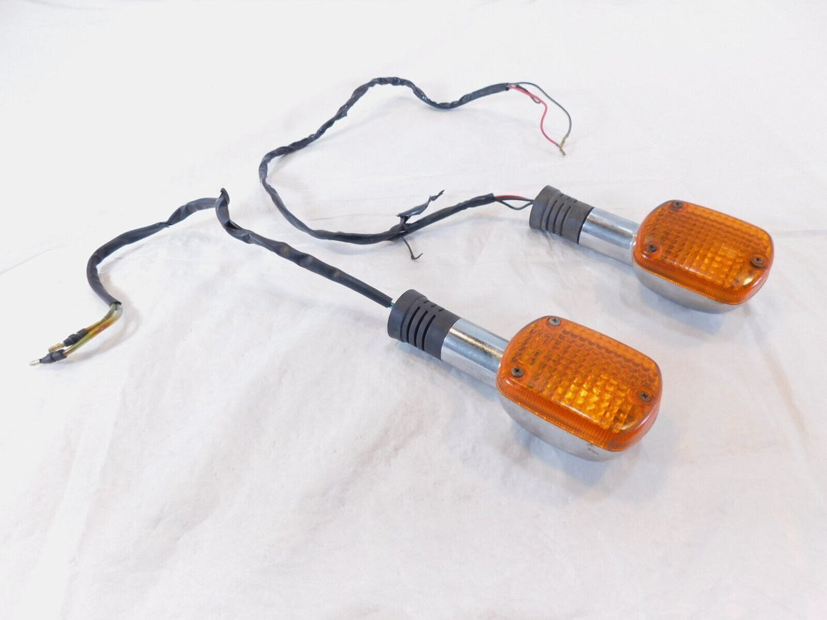 85-87 Honda CMX250 CMX250C Rebel 250 Front Left/Right Turn Signal Flasher Lights - C3 Cycle