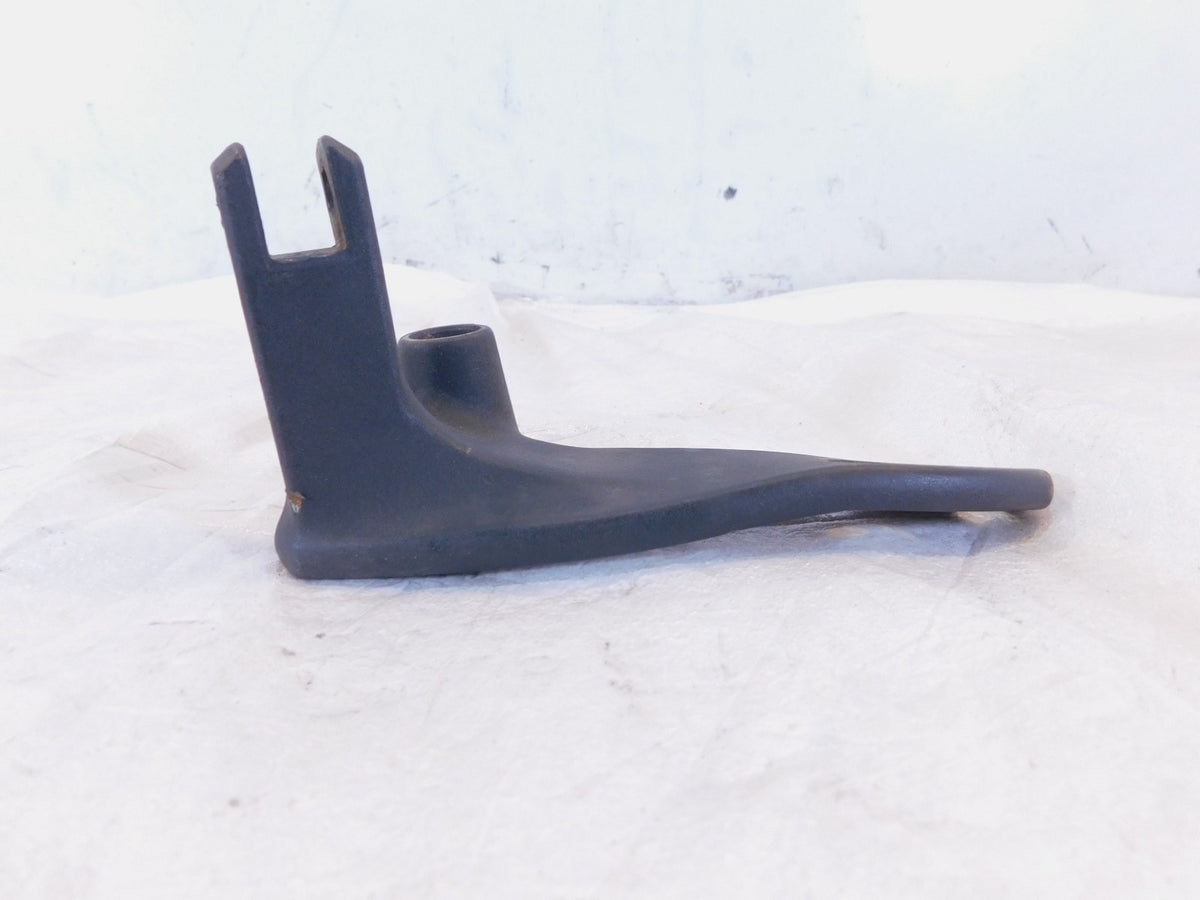 Harley Dyna Wide Glide & Fat Bob Forward Controls Black Left Footpeg Mount -Bent - C3 Cycle