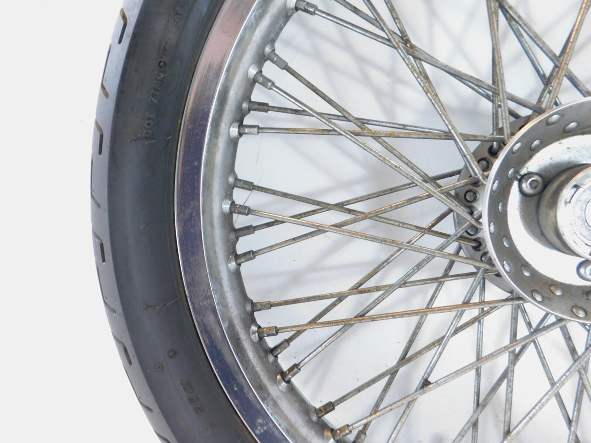 Suzuki Intruder VS1400 VS1400GLP Front Wheel Rim Hub Spokes & Tire 19"x2.15" - C3 Cycle