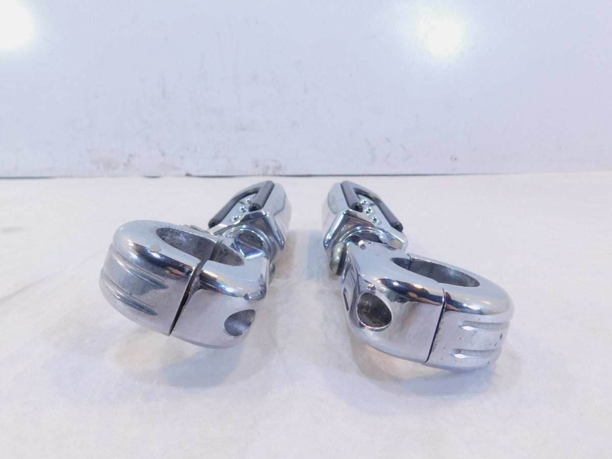 Harley Electra Glide & Road King Ironside Footrest Footpegs w/ Highway Mounts - C3 Cycle