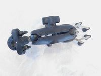 2000 00 Kawasaki Vulcan VN1500 1500 Nomad Fi Front Handlebar Phone Holder Mount - C3 Cycle