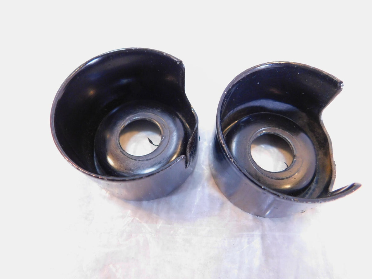 Harley Davidson Sportster 883 & 1200 Black Rear Shock Absorber Top Bolt Covers - C3 Cycle