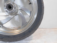 2006 2007 2008 Victory Kingpin & Vegas Silver Cast Rear Wheel Rim w/ Tire 18"x5" - C3 Cycle