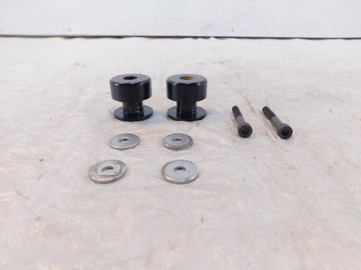 22-24 Yamaha YZFR7 YZF-R7 R7 RENO SP1-M6 Black Rear Swingarm Spool Sliders (6MM) - C3 Cycle