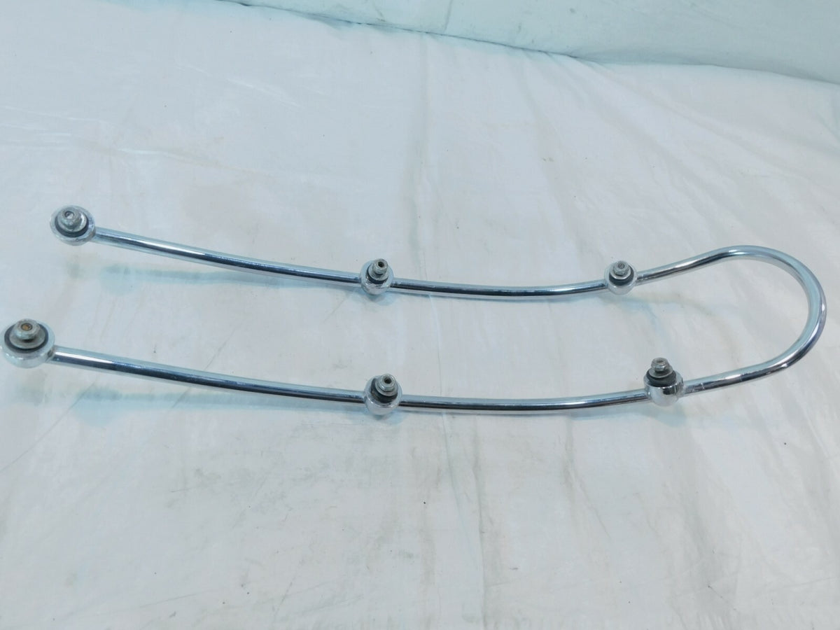 2004 04 Kawasaki Vulcan 1500 VN1500 Nomad Fi Right Saddlebag Upper Rail Guard - C3 Cycle