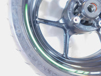 2013-2024 Kawasaki Ninja ZX6R ZX636 ABS Black Rear Wheel Rim & Tire - Bent - C3 Cycle
