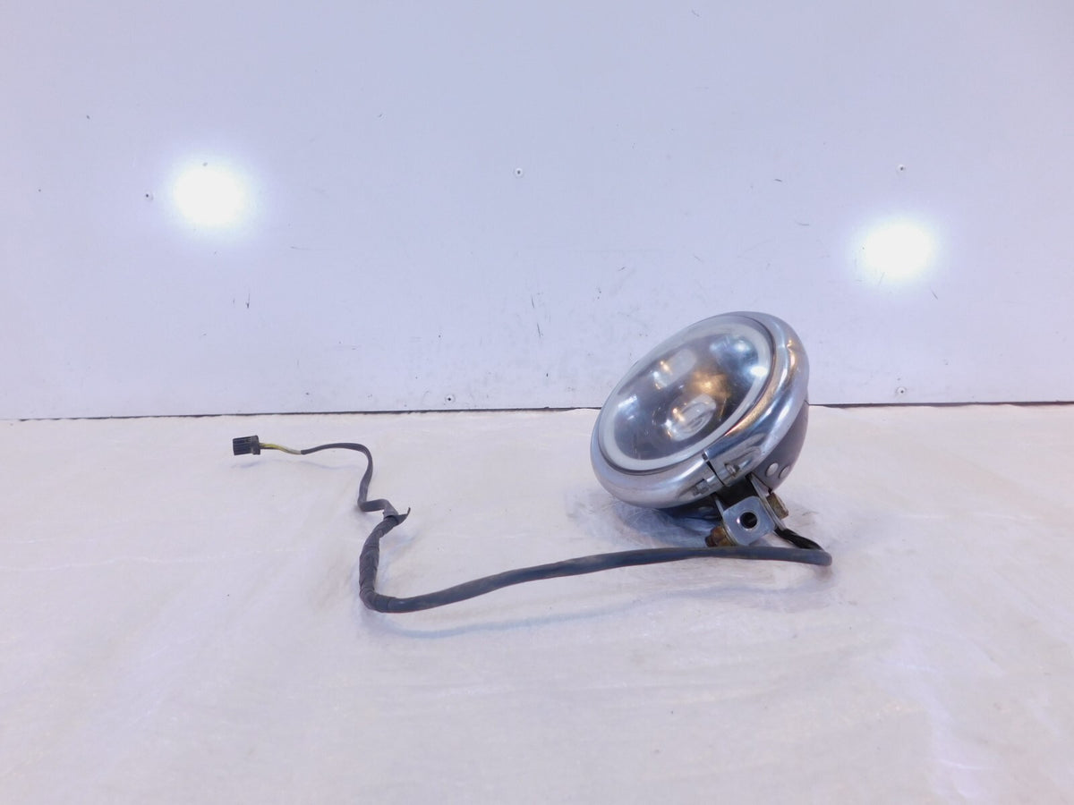 Harley Davidson Dyna Softail & Sportster Black LED Front Headlight Head Lamp - C3 Cycle