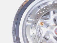 BMW K1200GT K1200RS R1100S R1150R Cast Silver Front Wheel Rim Tire & Brake Rotor - C3 Cycle