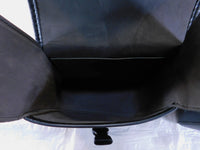 Yamaha Virago 700 XV700 Left/ Right Rear Black Dual Luggage Container Saddlebags - C3 Cycle