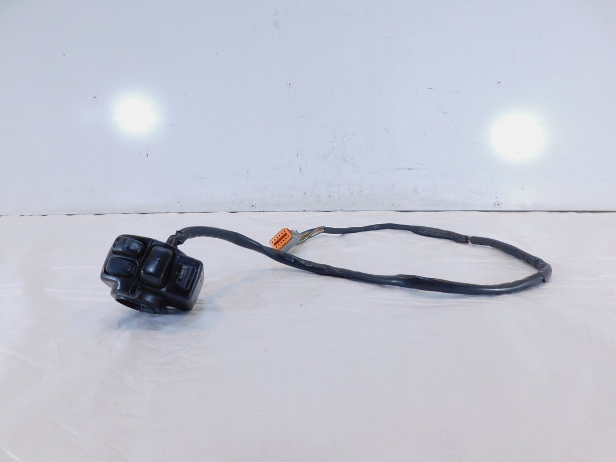 Harley Electra Glide Left Handlebar Engine Start Kill Switches w/ Radio Volume - C3 Cycle
