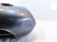 2005-2009 Suzuki Boulevard S83 VS1400 Gray Gas Petrol Fuel Tank Reservoir dented - C3 Cycle