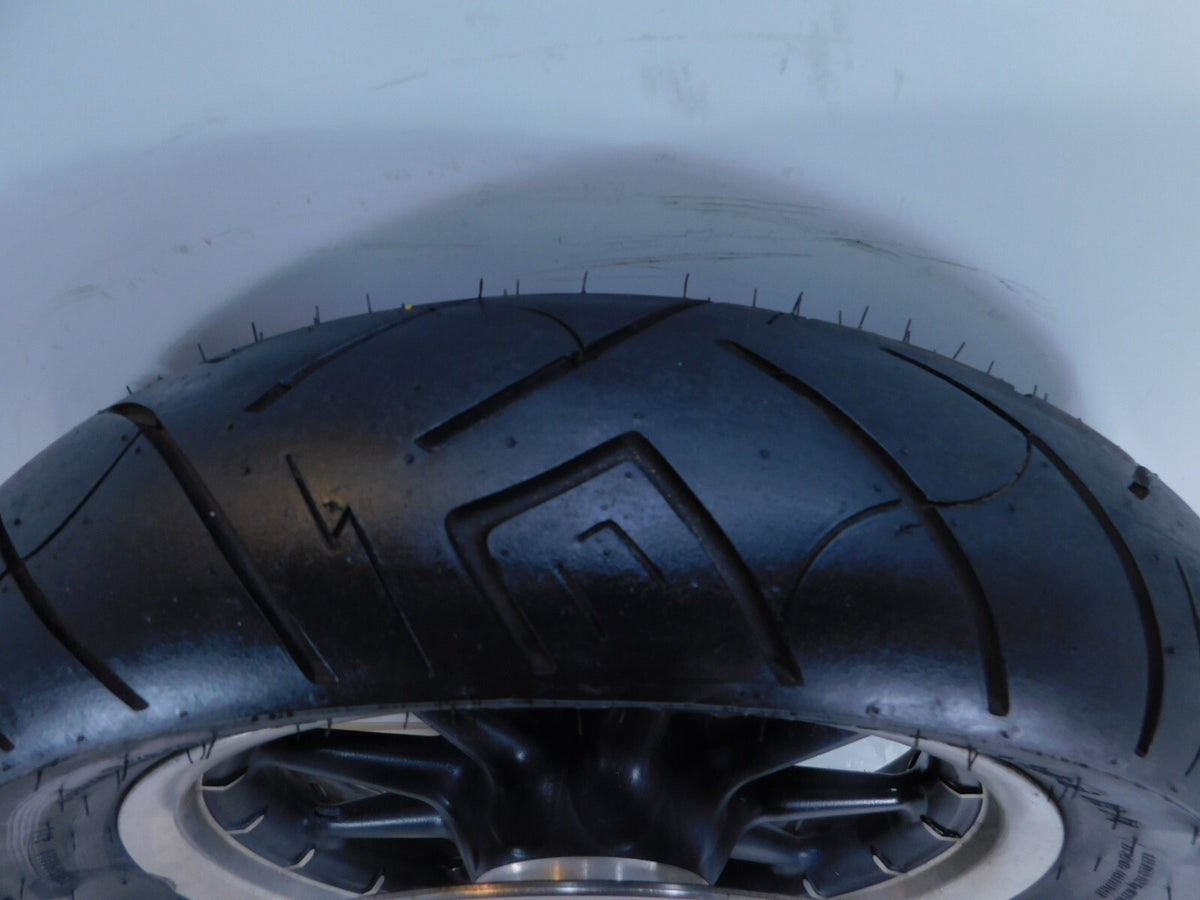 Harley Davidson Road King & Electra Glide Black Front Wheel Rim Tire & Rotors - C3 Cycle