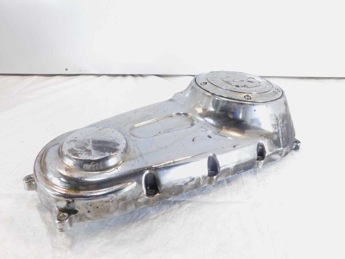Harley Davidson Softail Willie G. Skull Chrome Left Engine Motor Primary Cover - C3 Cycle