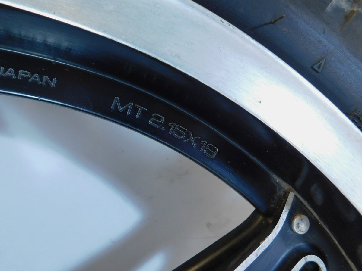 Honda CM400C & CM450A CM450C Custom Black Front Wheel Rim & Tire - 19" x 2.5" - C3 Cycle