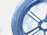 2001 Titan Phoenix ZRM ZSX Softail EVO Black Cast Front Wheel Rim & Tire Damaged - C3 Cycle