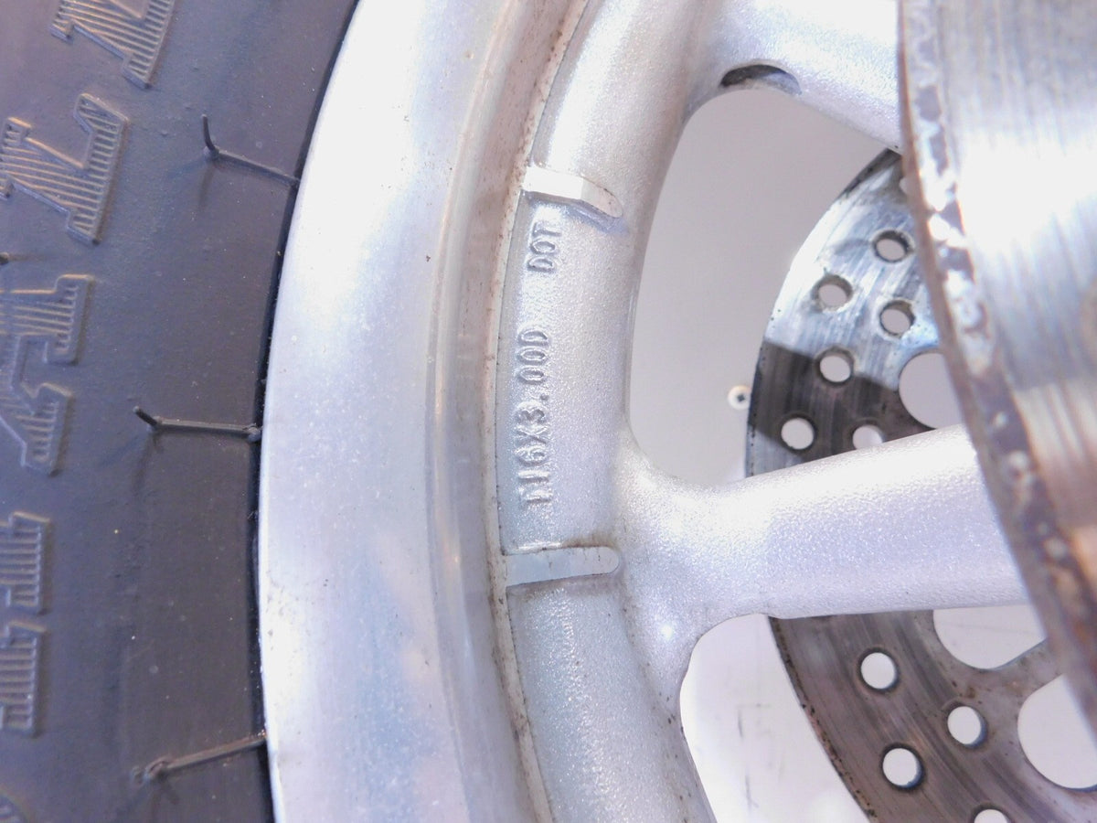 Harley Davidson Touring Electra Glide & Road King Cast Front Wheel Rim - BENT - C3 Cycle