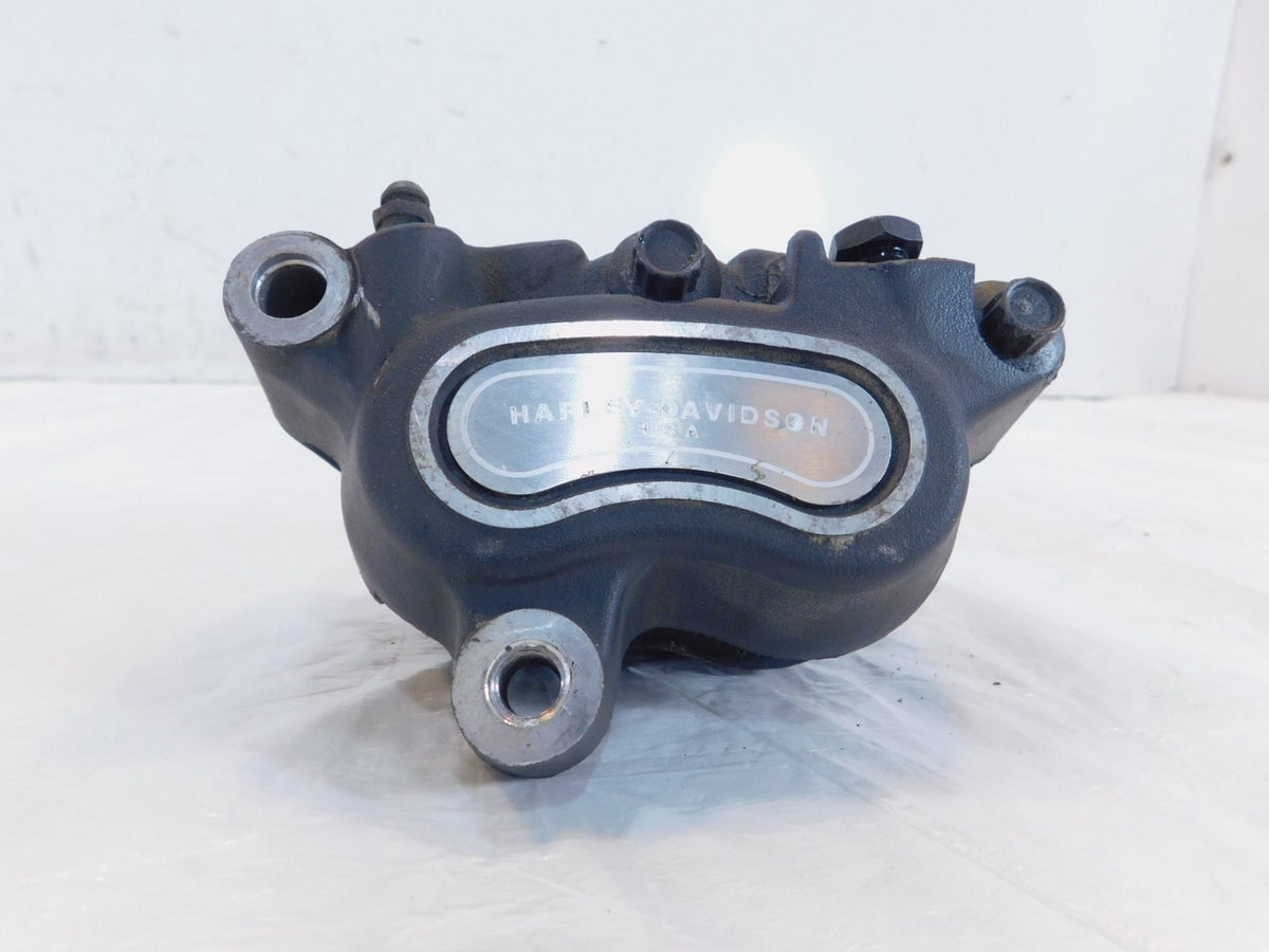 2008-2010 Harley Davidson Softail & Dyna Black Front Left Brake Disc Caliper - C3 Cycle