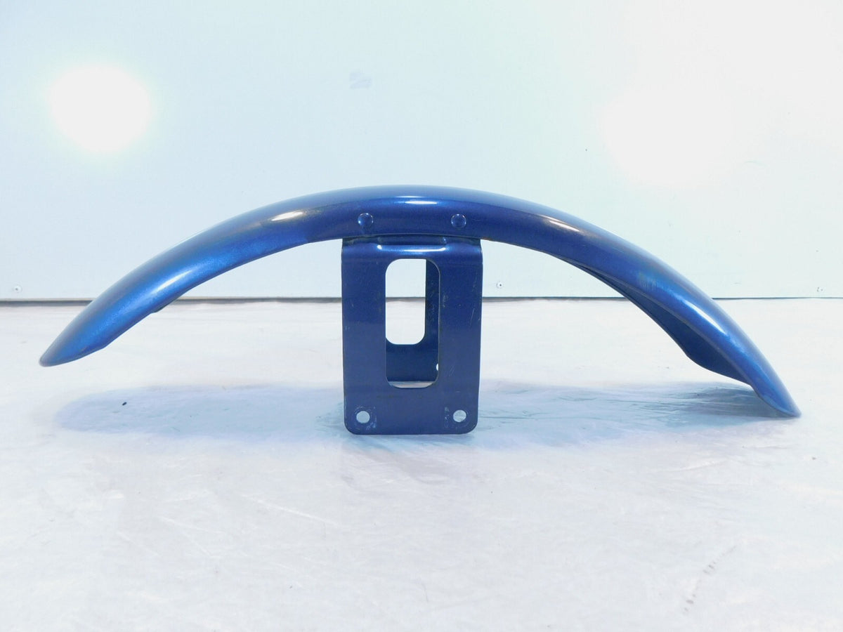 Harley Davidson Sportster 883 & 1200 Blue Front Wheel Cover Fender - No Dents - C3 Cycle