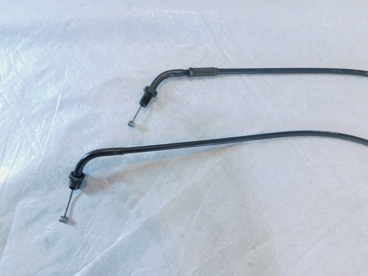 1998-01 Honda Interceptor VFR800 Front Handlebar Throttle Open/Close Cable Lines - C3 Cycle