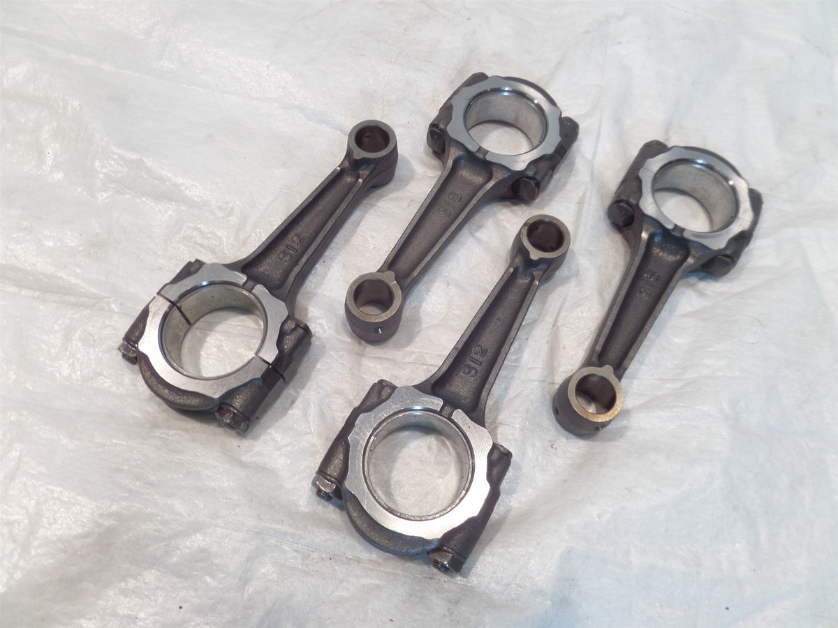 1977 Kawasaki KZ650 C1 Custom Set Engine Crank Crankshaft Piston Connecting Rods - C3 Cycle