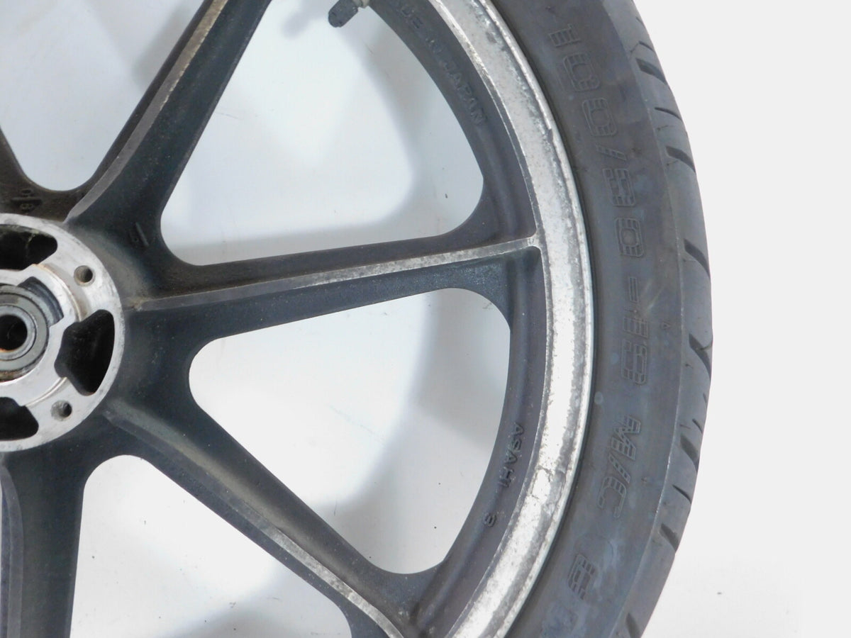 Kawasaki LTD Belt KZ440 KZ440D Front Spoked Mag Wheel Rim & Tire 19" x 1.85" - C3 Cycle