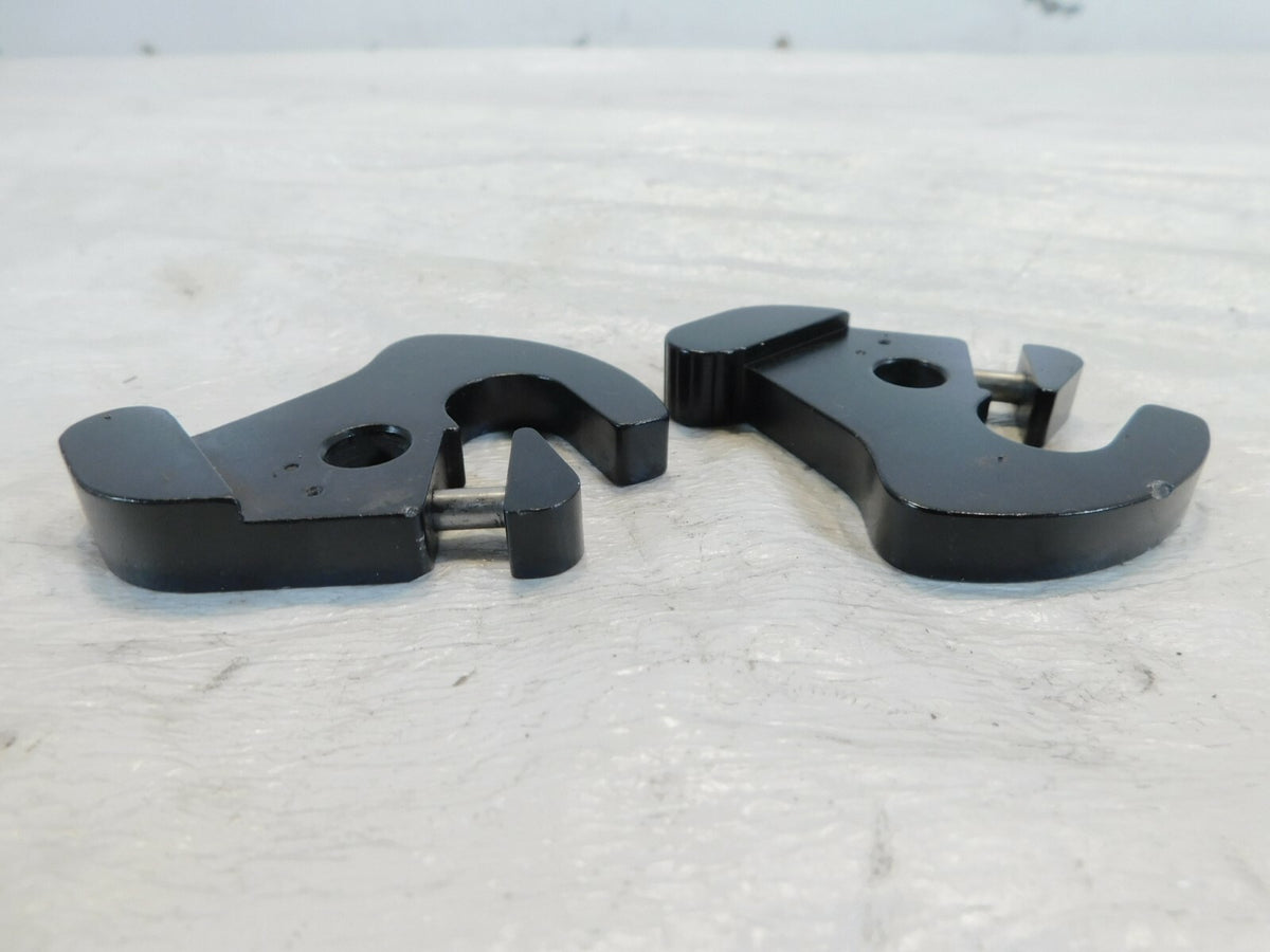 Harley Davidson Road King & Street Glide Chrome Detachable Sissybar Mount Clamps - C3 Cycle