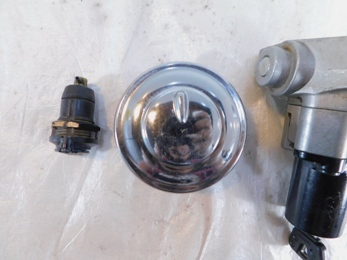 Yamaha V-Star 650 XVS650 & 1100 Ignition Switch Fuel Tank Storage Lock Set & Key - C3 Cycle