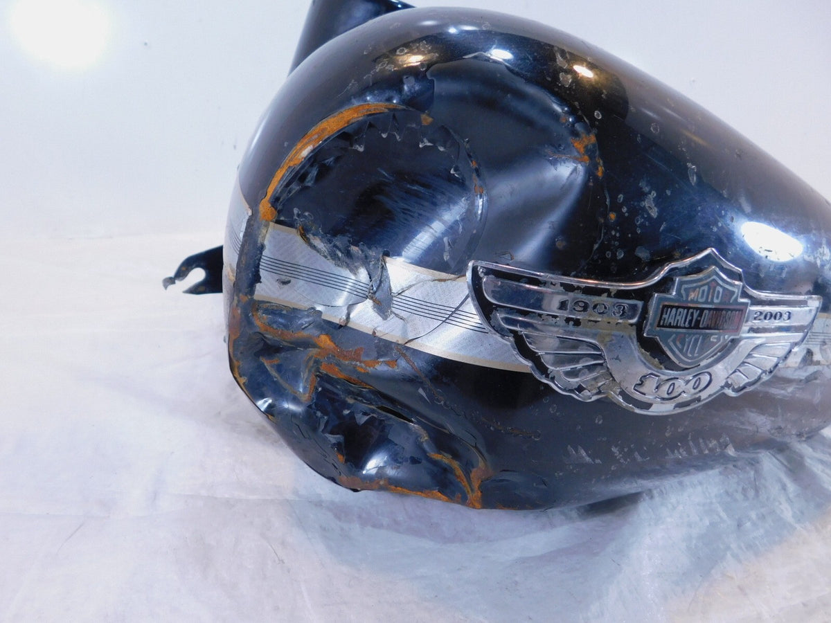 Dented Harley Davidson Touring Road Electra & Street Glide Fuel Gas Petrol Tank