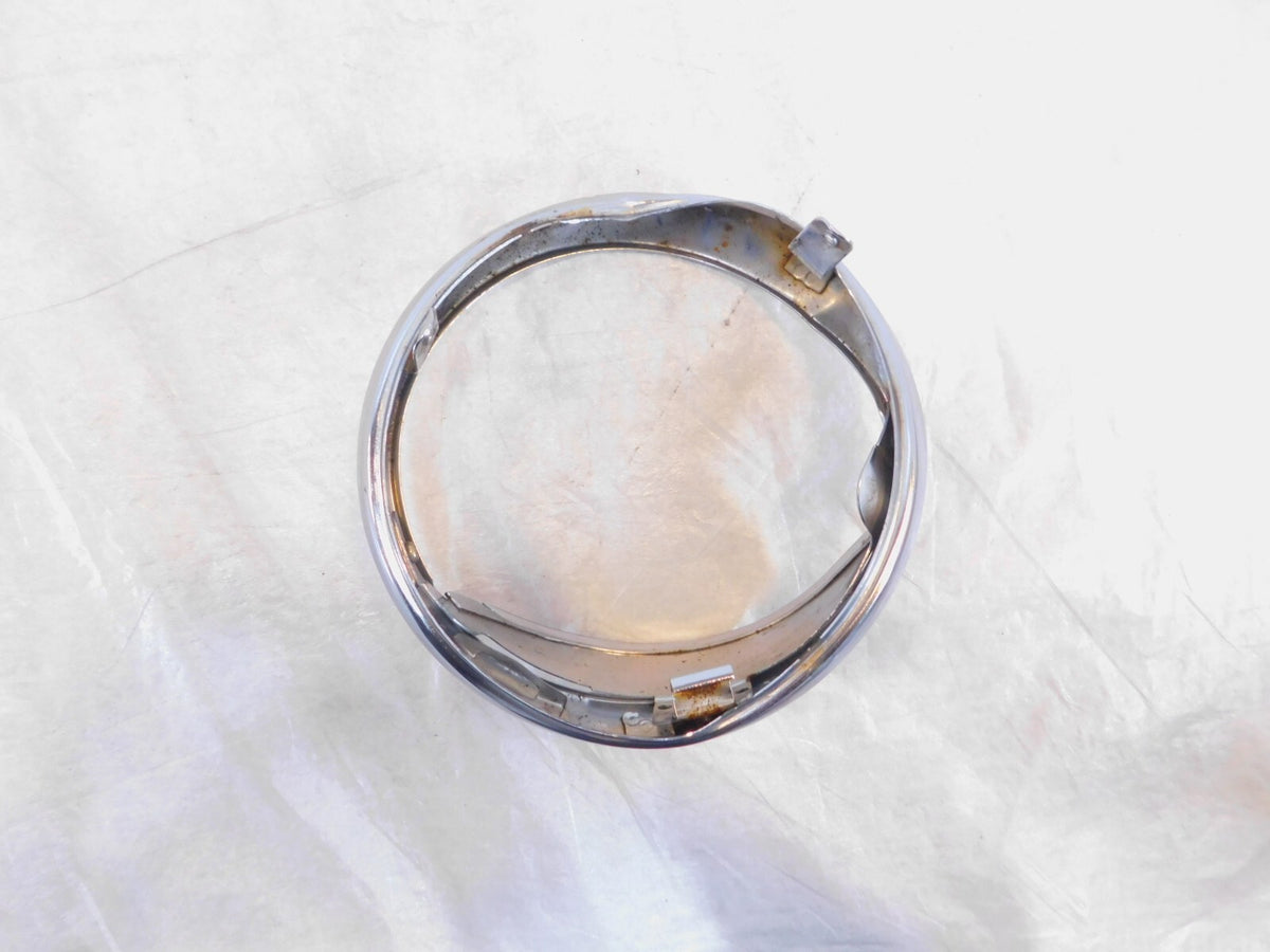 1989-99 Yamaha Virago 750 1100 XV750 XV1100 Headlight Light  Housing Rim -Dented - C3 Cycle