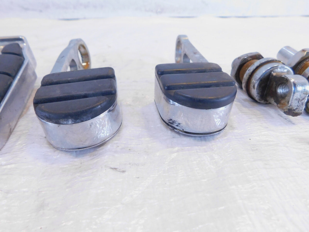 Harley Touring FXR Dyna Sportster & Softail Heel Rest Highway Footrest Footpegs - C3 Cycle