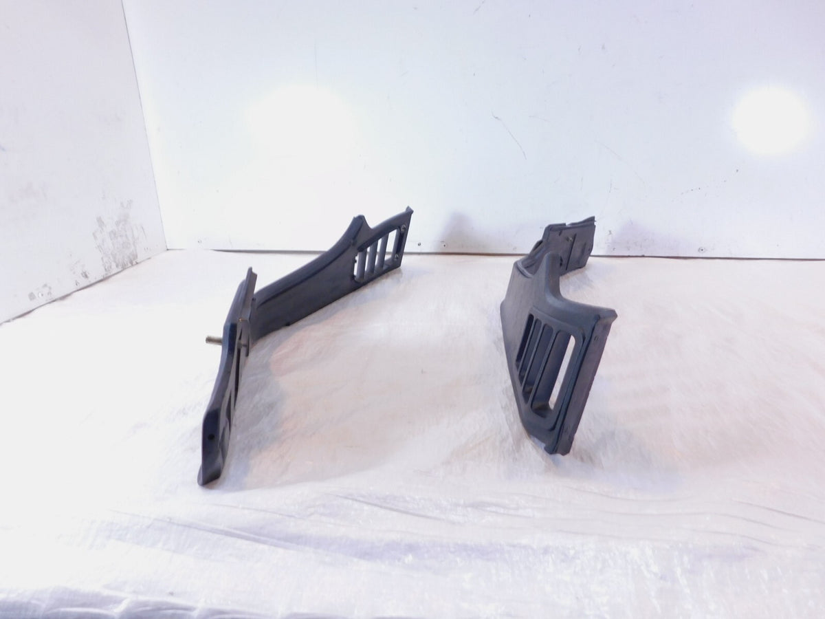 1984-1992 BMW K100RS Black Left/Right Inner Fairing Trim Cover Screen Panels - C3 Cycle