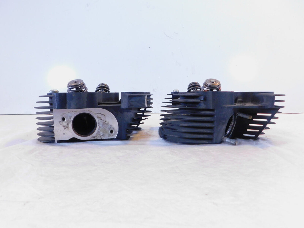 2009-2022 Harley Davidson Sportster 883 Iron Black Cylinder Heads w/ Valves - C3 Cycle