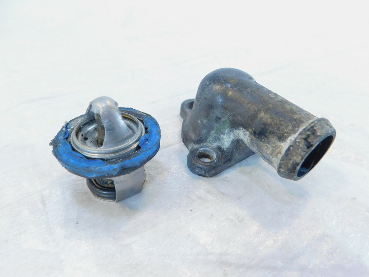 Kawasaki KLR650 KL650 KLR250 Mohave 250 Water Coolant Thermostat & Housing Cover - C3 Cycle