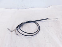 Harley Dyna Wide & Super Glide Engine Pull Push Handlebar Throttle Cables Lines - C3 Cycle