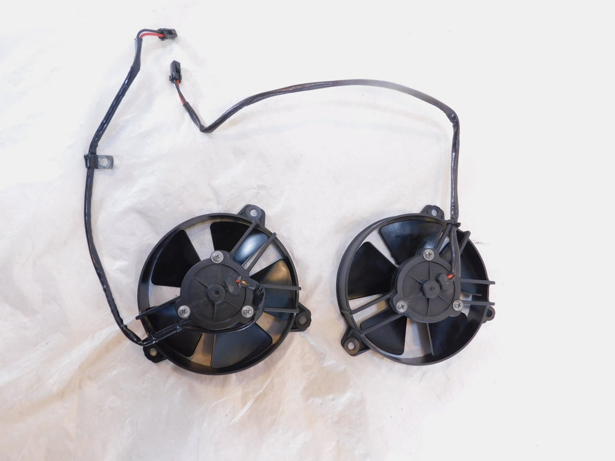 2002 & 2003 Harley Davidson V-Rod VRSC Vrod VRSCA Engine Radiator Cooling Fans - C3 Cycle