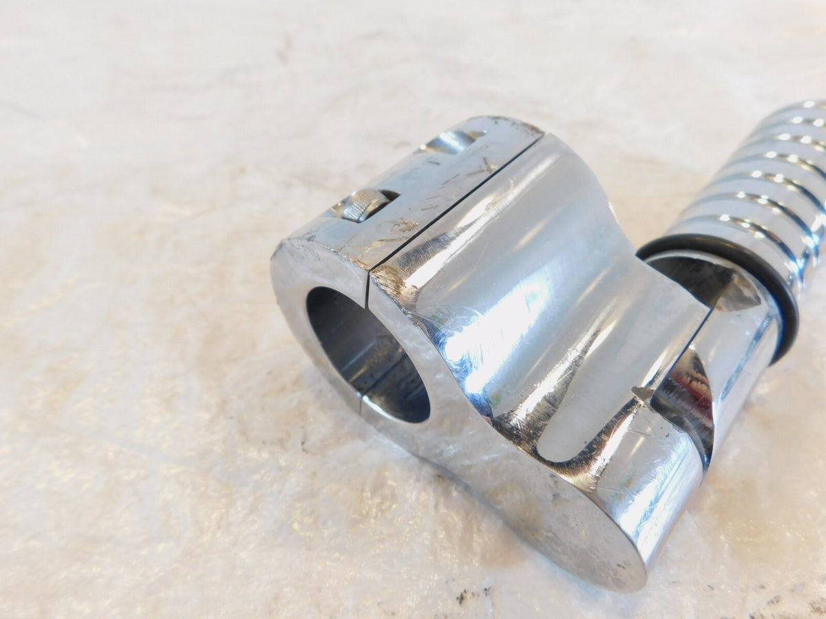 Harley Electra Glide & Road King Highway Footrest Footpeg Mount Bracket Clamps - C3 Cycle