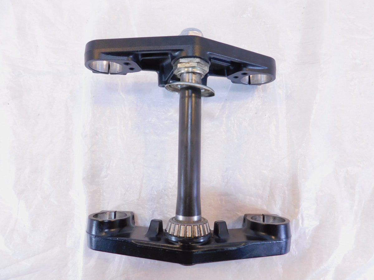 1991-1995 Triumph Trophy 900 & 1200 Black Front Fork Triple Tree Steering Stem - C3 Cycle