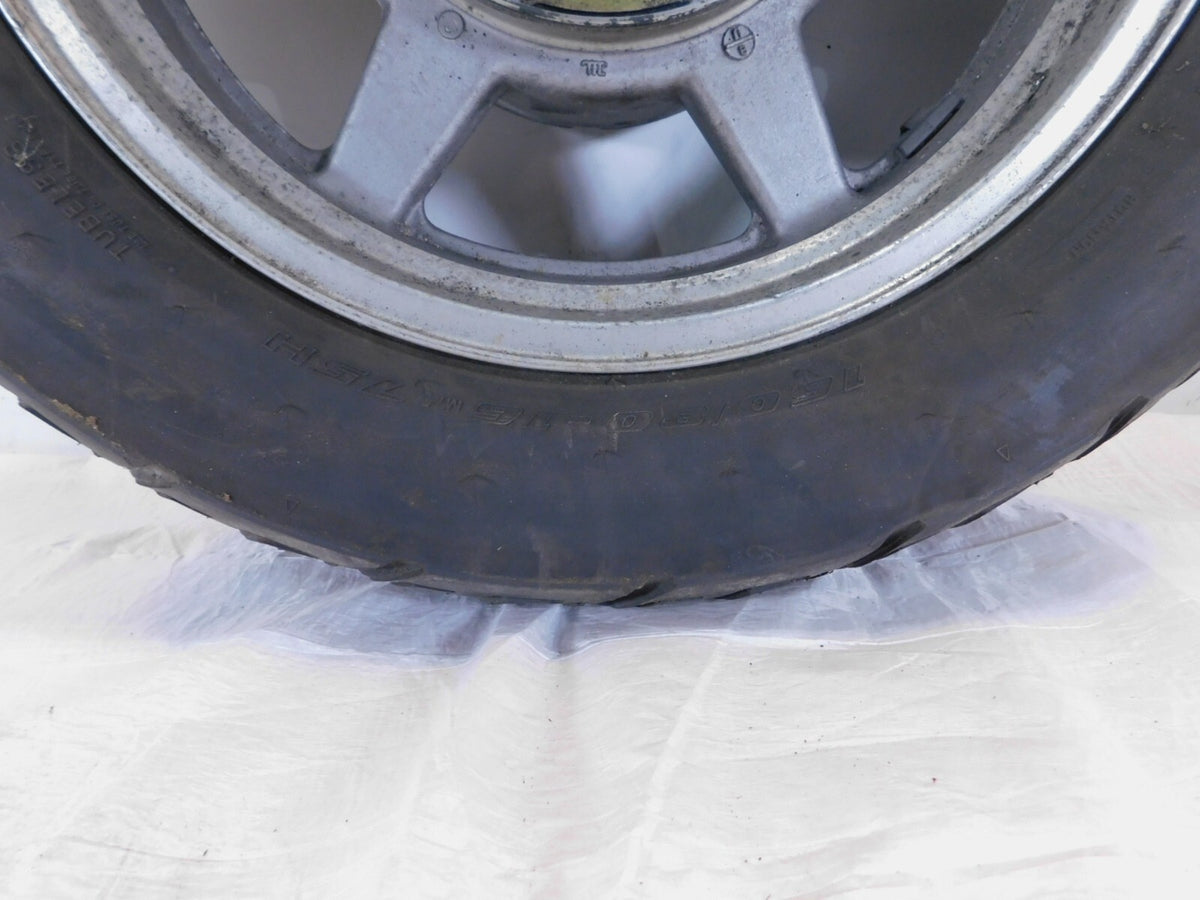 91-00 Honda Goldwing GL1500 GL1500A GL1500SE GL1500I Rear Wheel Rim & Tire- Bent - C3 Cycle