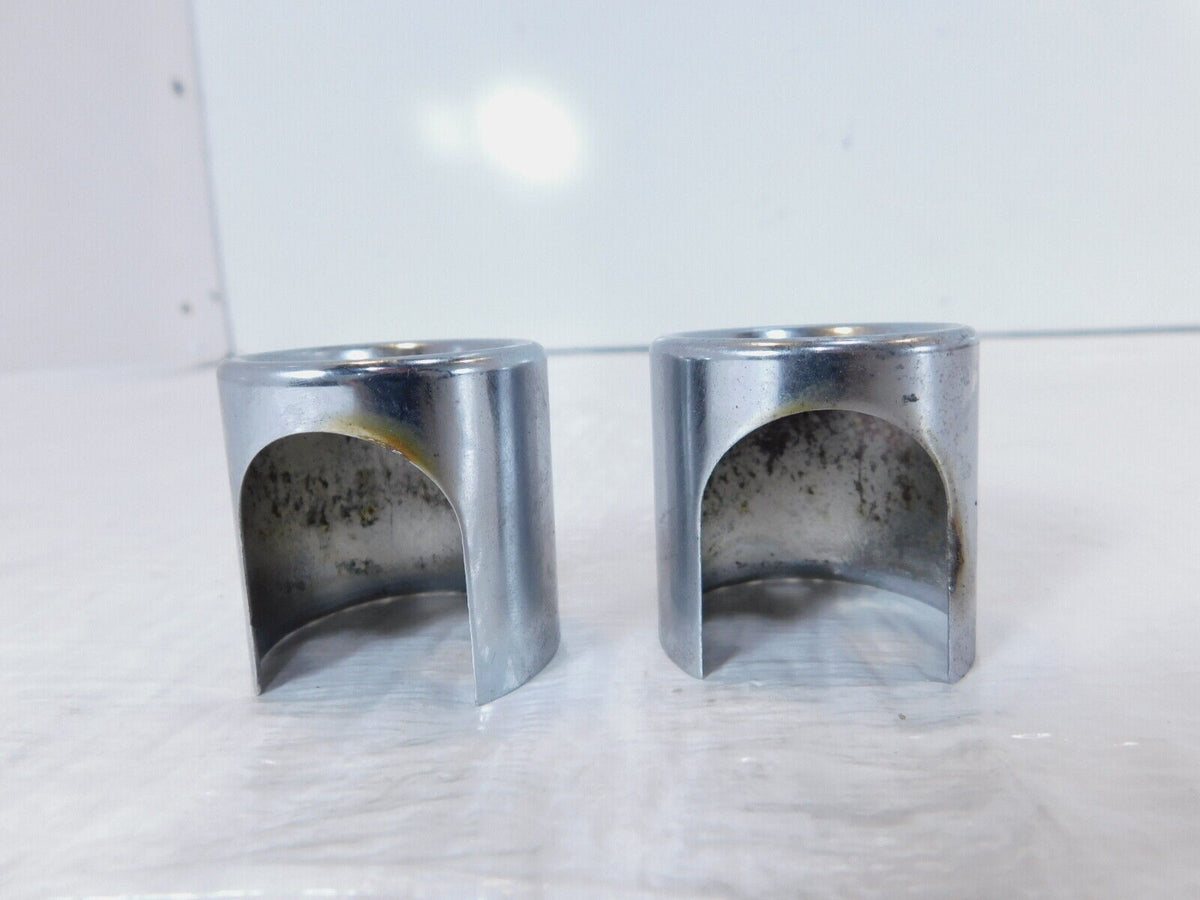 Pair Harley Davidson Sportster 883 1200 Shock Absorber Mount Bolt Covers - C3 Cycle