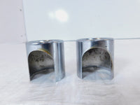 Pair Harley Davidson Sportster 883 1200 Shock Absorber Mount Bolt Covers - C3 Cycle