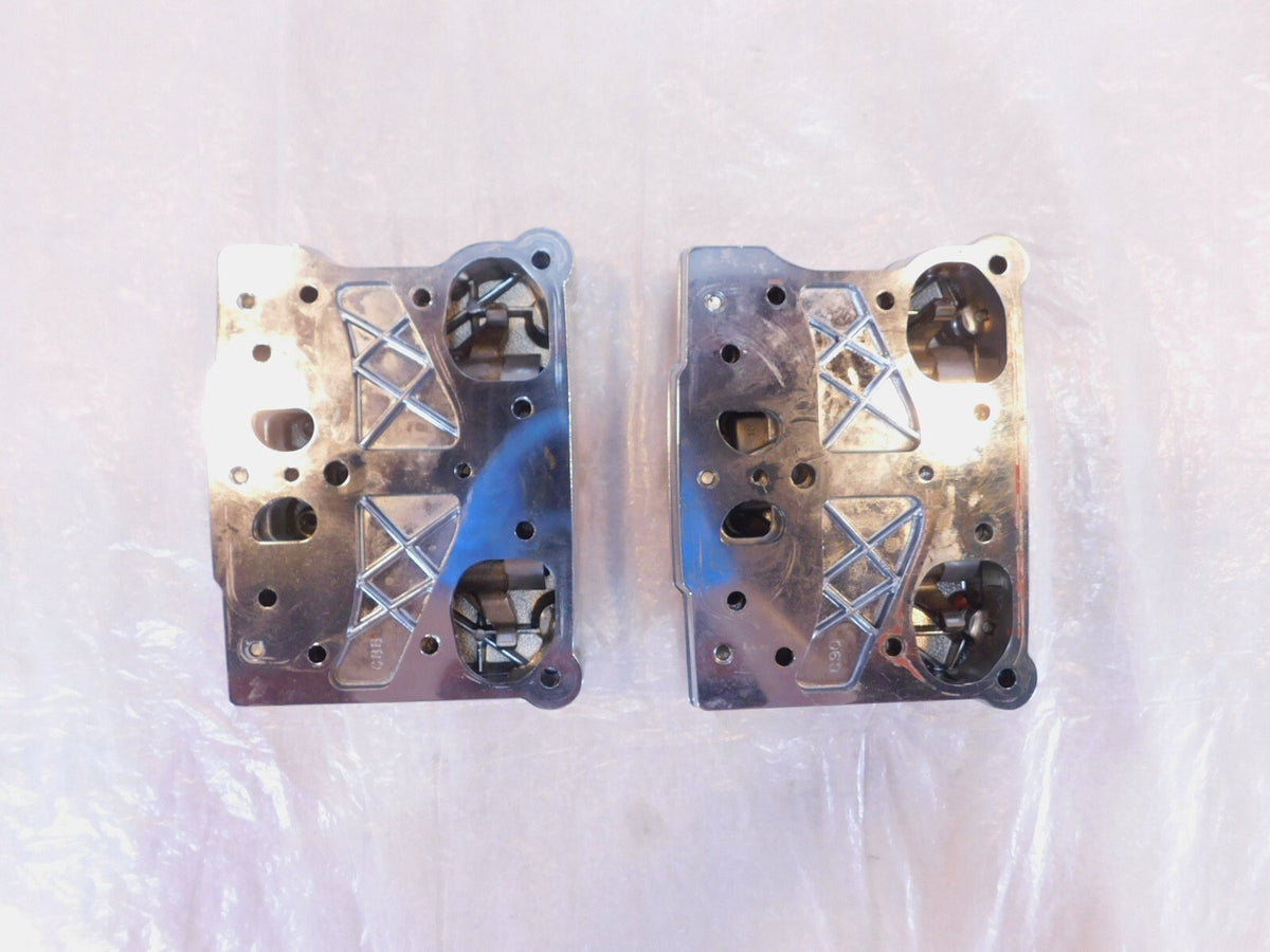 Harley Road King Dyna & Softail Chrome Cylinder Head Top Rocker Boxes & Arms - C3 Cycle