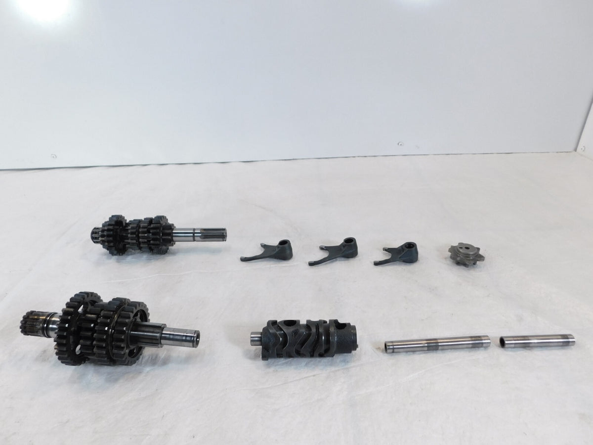 1985-2005 85-05 Kawasaki KL250 KLR250 Transmission Gears w/ Shifter Drum & Forks - C3 Cycle