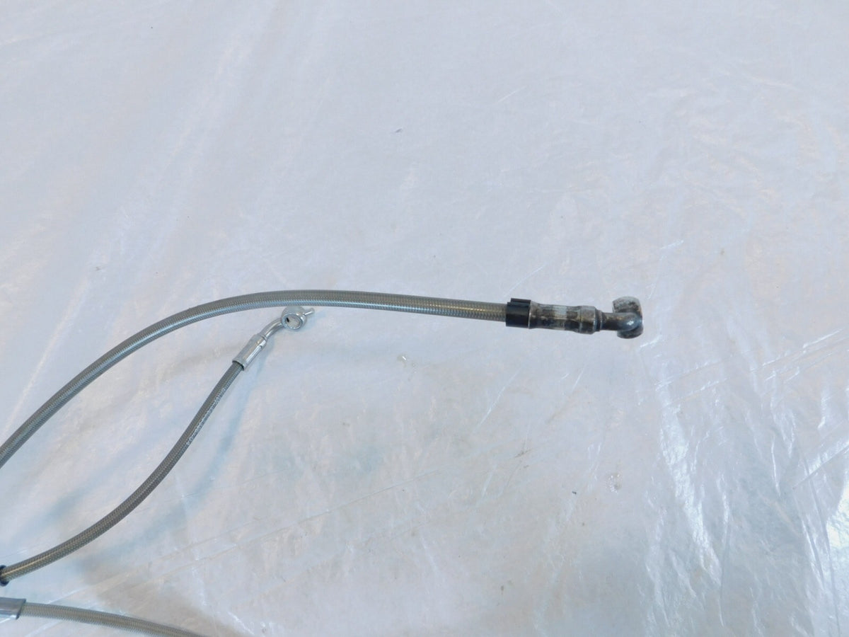 2006-2013 BMW F800S F800ST Front Wheel Brake Pump Unit to Caliper Hose Pipe Line - C3 Cycle