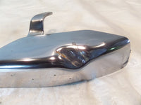 2015 & 2016 Triumph Thruxton 900 Chrome Rear Wheel Chain Debris Guard Case Cover - C3 Cycle