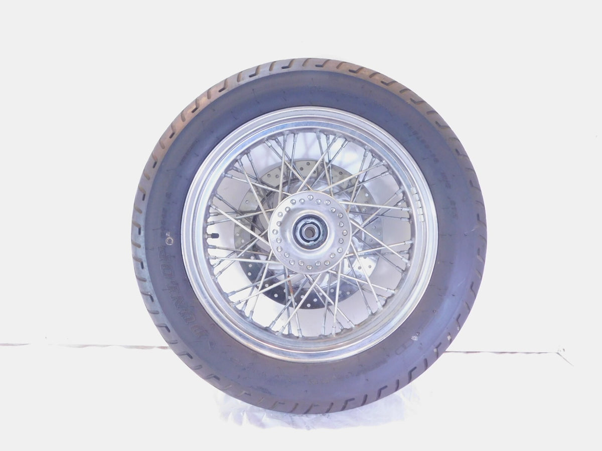 Yamaha V-Star 650 XVS650 Classic Silverado Laced Front Wheel Rim & Brake Rotor - C3 Cycle