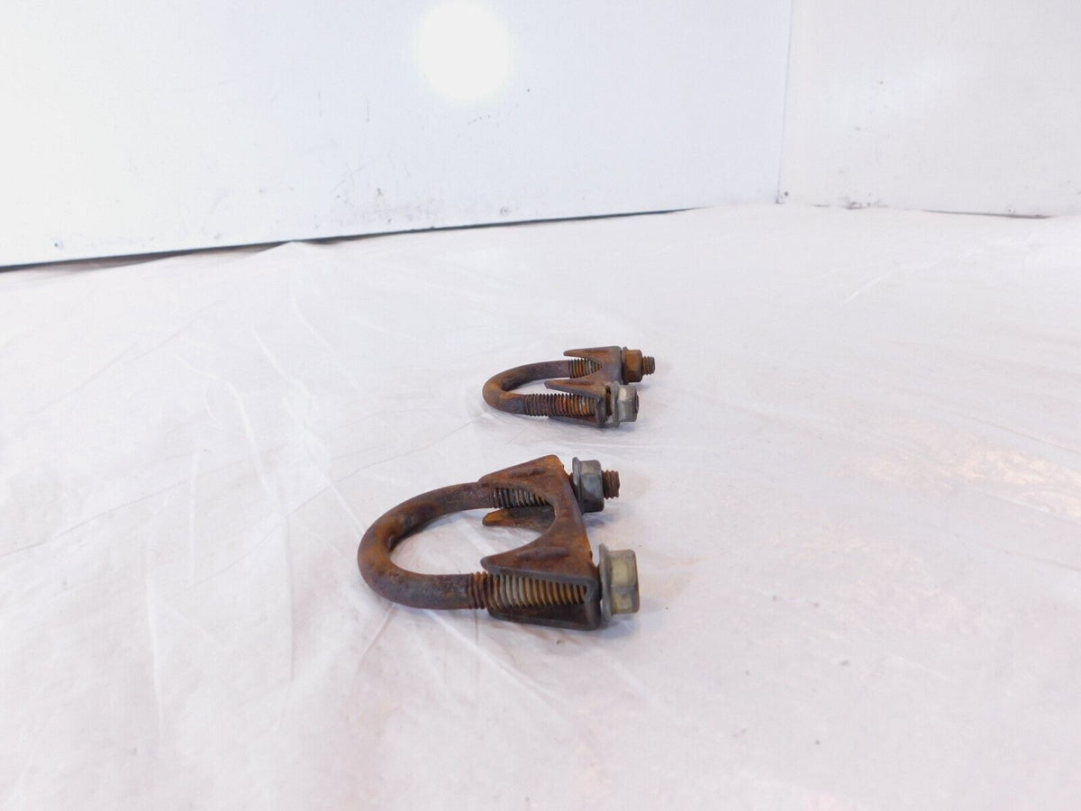 Kawasaki Vulcan 1700 Nomad Voyager Vaquero VN1700 Exhaust Muffler Pipe Clamps - C3 Cycle