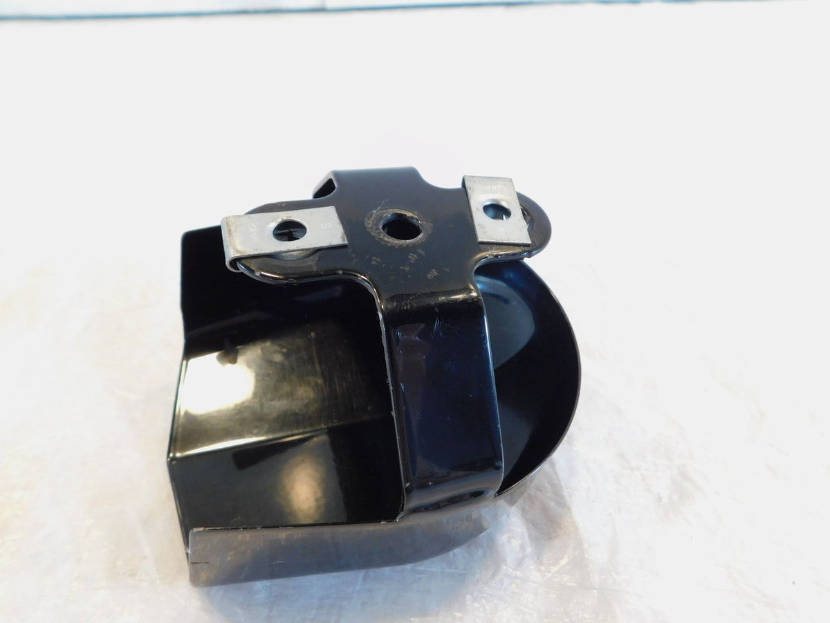 Harley Touring Electra Glide Road King Dyna Softail Sportster Black Horn Cover - C3 Cycle