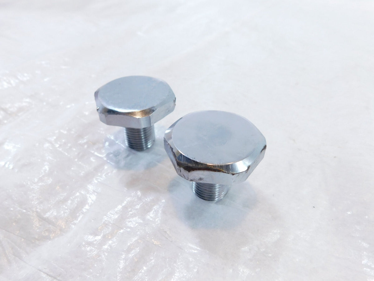 Harley Davidson Road King Dyna Softail Wide Glide 41mm Front Fork Tube Plug Caps