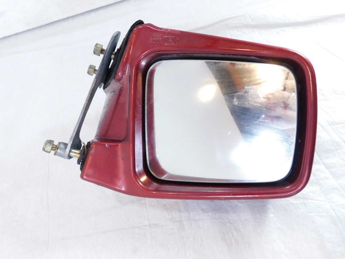 BMW K75RT K100LT K100RT K1100LT Mystic Red Left Side Rear View Mirror & Bracket - C3 Cycle